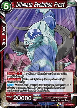 DBS The Tournament of Power TB1-018 Ultimate Evolution Frost