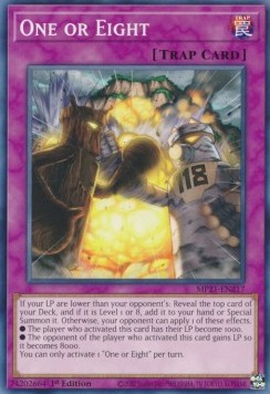 Yu-Gi-Oh! 2021 Tin of Ancient Battles Mega Pack MP21-EN217 One or Eight