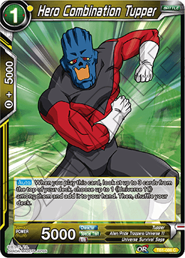 DBS The Tournament of Power TB1-086 Hero Combination Tupper