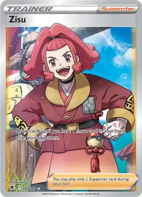 SWSH Astral Radiance 189/189 Zisu Full Art
