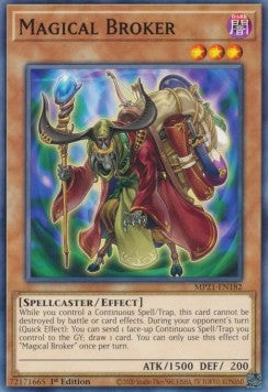 Yu-Gi-Oh! 2021 Tin of Ancient Battles Mega Pack MP21-EN182 Magical Broker