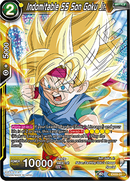DBS Expansion Set 03: Ultimate Box EX03-20 Indomitable SS Son Goku Jr.