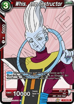 DBS Promotion Card P-103 Whis, the Instructor Foil