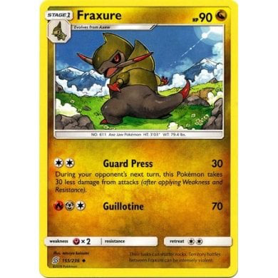 SM Unified Minds 155/236 Fraxure