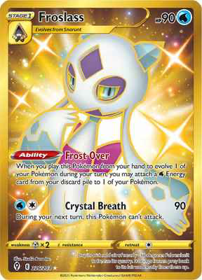 SWSH Evolving Skies 226/203 Froslass Secret Rare