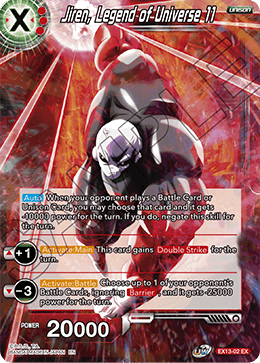 DBS Expansion Set 13: Special Anniversary Box 2020 EX13-02 Jiren, Legend of Universe 11 Foil