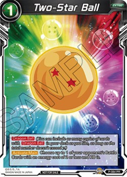 DBS Promotion Card P-084 Two-Star Ball