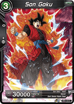 DBS Draft Box 6: Giant's Force DB3-104 Son Goku