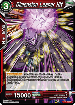 DBS The Tournament of Power TB1-009 Dimension Leaper Hit