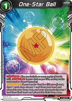 DBS Promotion Card P-089 One-Star Ball Foil
