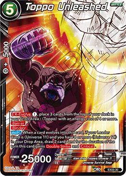 DBS Expansion Set 03: Ultimate Box EX03-30 Toppo Unleashed