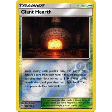 SM Unified Minds 197/236 Giant Hearth Reverse Holo