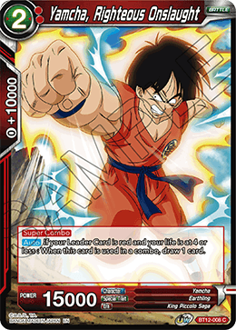 DBS Vicious Rejuvenation BT12-008 Yamcha, Righteous Onslaught