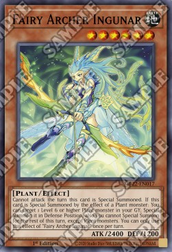 Yu-Gi-Oh! 2022 Tin of the Pharaoh's Gods Mega Pack MP22-EN017 Fairy Archer Ingunar
