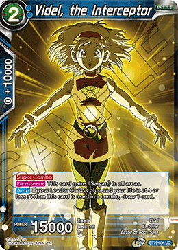 DBS Realm of the Gods BT16-034 Videl, the Interceptor