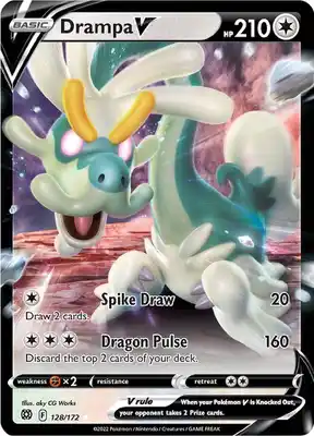 SWSH Brilliant Stars 128/172 Drampa V