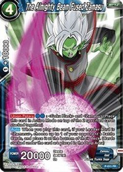 DBS Promotion Card P-011 The Almight Beam Fused Zamasu Foil