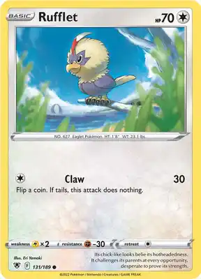 SWSH Astral Radiance 131/189 Rufflet