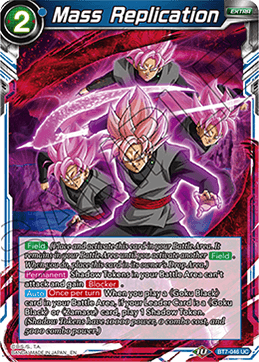 DBS Assault of the Saiyans BT7-046 Mass Replication Foil