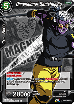 DBS Colossal Warfare BT4-118 Dimensional Banisher Fu (Magnificent Collection Alternate Art)