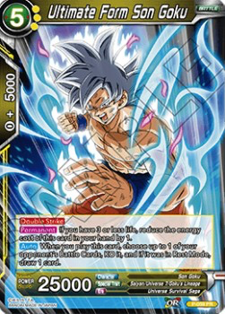 DBS Promotion Card P-059 Ultimate Form Son Goku Foil