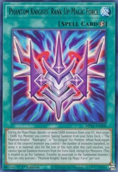 Yu-Gi-Oh! 2021 Tin of Ancient Battles Mega Pack MP21-EN200 Phantom Knights' Rank-Up-Magic Force Rare