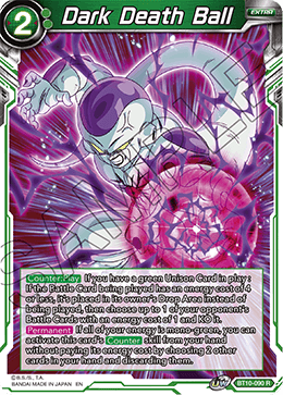 DBS Rise of the Unison Warrior BT10-090 Dark Death Ball Foil