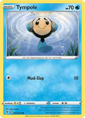 SWSH Evolving Skies 042/203 Tympole Reverse Holo