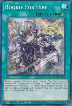 Yu-Gi-Oh! 2021 Tin of Ancient Battles Mega Pack MP21-EN207 Rookie Fur Hire