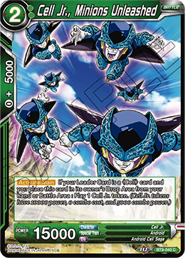 DBS Universal Onslaught BT9-040 Cell Jr., Minions Unleashed