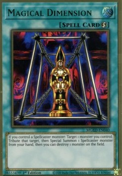 Yu-Gi-Oh! Maximum Gold El Dorado MGED-EN040 Magical Dimension Gold Rare