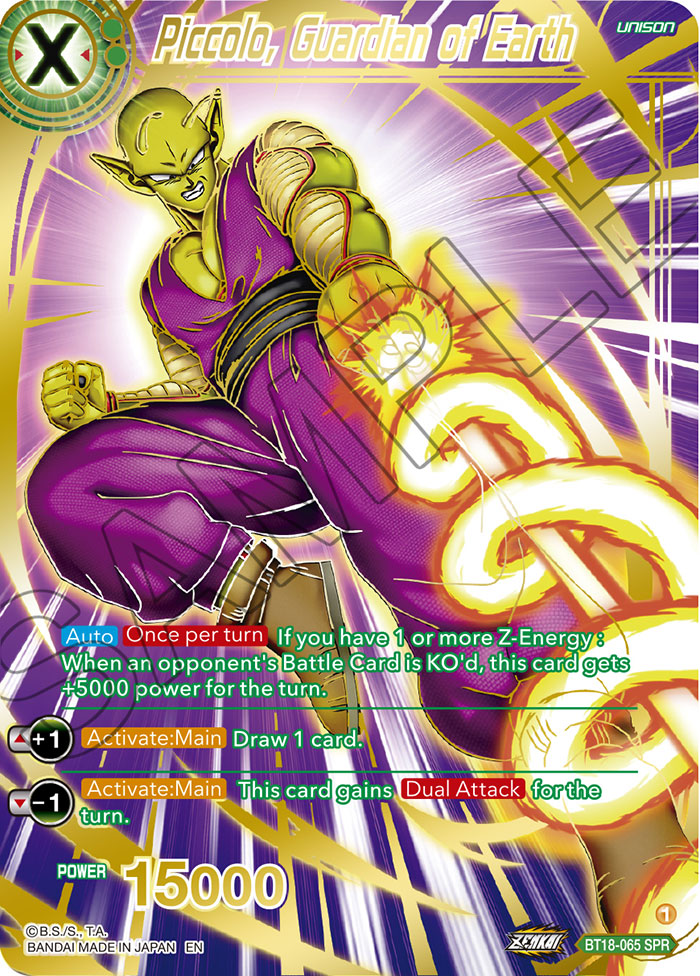 DBS Dawn of the Z-Legends BT18-065 Piccolo, Guardian of Earth SPR