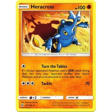 SM Unified Minds 107/236 Heracross