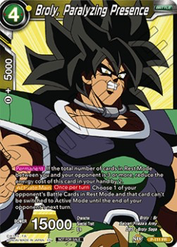 DBS Promotion Card P-111 Broly, Paralyzing Presence