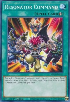 Yu-Gi-Oh! 2021 Tin of Ancient Battles Mega Pack MP21-EN077 Resonator Command