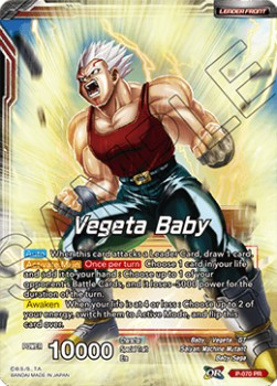 DBS Promotion Card P-070 Vegeta Baby (Leader) Foil