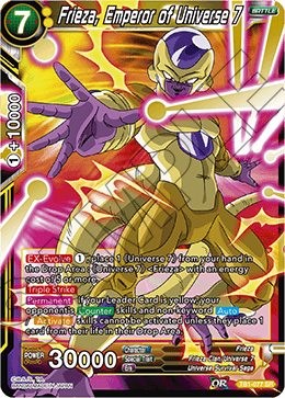 DBS The Tournament of Power TB1-077 Frieza, Emperor of Universe 7 (SR)