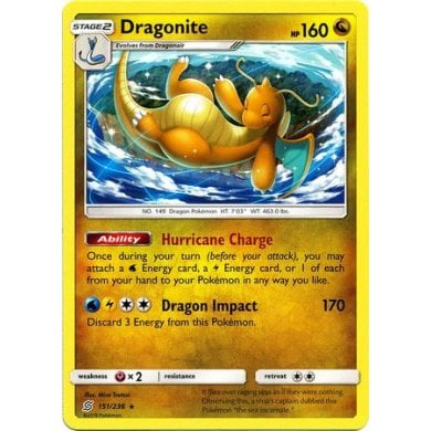 SM Unified Minds 151/236 Dragonite
