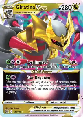 SWSH Lost Origin 131/196 Giratina Vstar