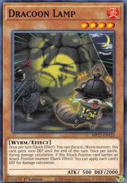 Yu-Gi-Oh! 2021 Tin of Ancient Battles Mega Pack MP21-EN123 Dracoon Lamp