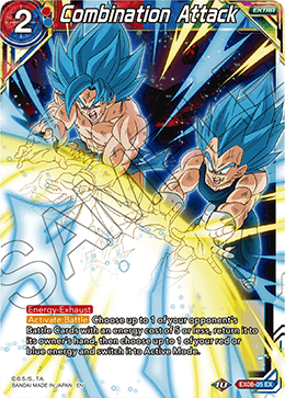 DBS Expansion Set 08: Magnificent Collection - Forsaken Warrior EX08-05 Combination Attack