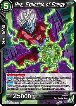 DBS Rise of the Unison Warrior BT10-134 Mira, Explosion of Energy Foil