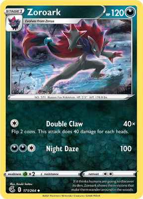 SWSH Fusion Strike 171/264 Zoroark