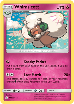 SM Cosmic Eclipse 148/236 Whimsicott
