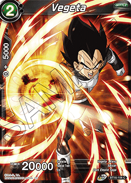 DBS Realm of the Gods BT16-106 Vegeta