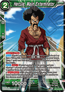 DBS Cross Spirits BT14-075 Hercule, Majin Exterminator