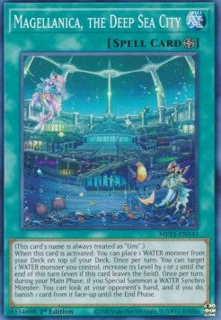 Yu-Gi-Oh! 2021 Tin of Ancient Battles Mega Pack MP21-EN141 Magellanica, the Deep Sea City