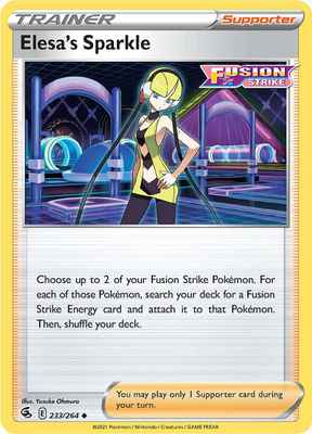 SWSH Fusion Strike 233/264 Elesa's Sparkle