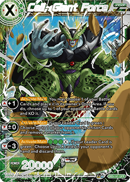 DBS Draft Box 6: Giant's Force DB3-141 Cell, Giant Force (GFR)