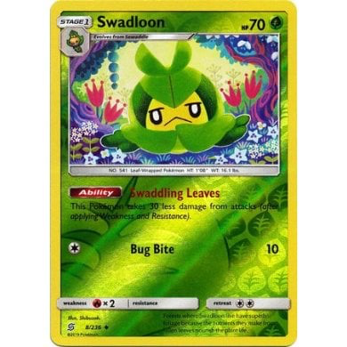 SM Unified Minds 008/236 Swadloon Reverse Holo
